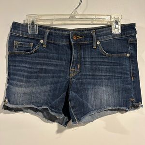 Massimo Shorts | Massimo Dark Wash Jean Shorts | 6